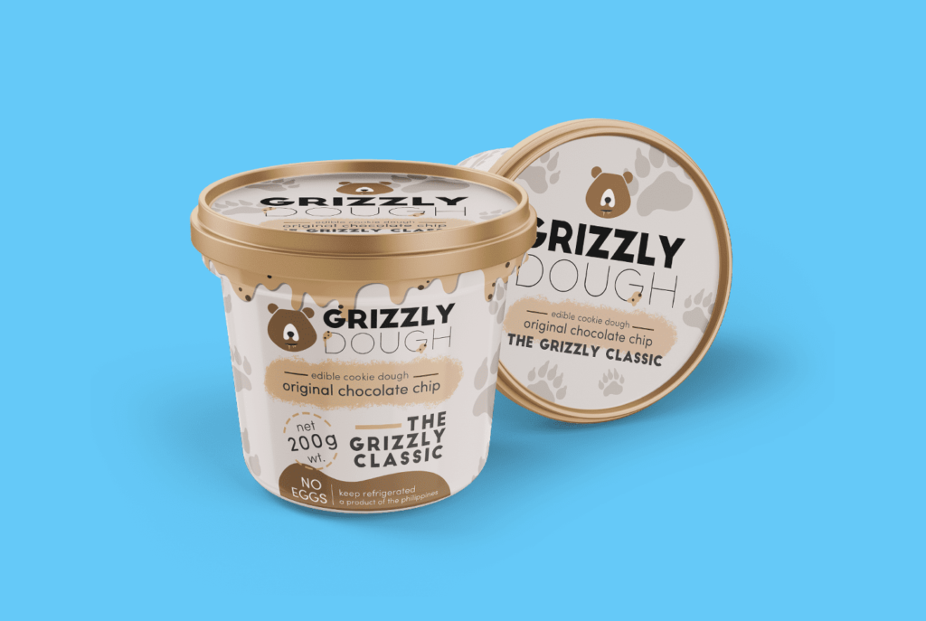 grizzly dough mockup preview